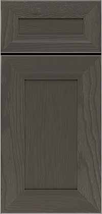 Cayhill Oak Door with Smokey Hills Stain